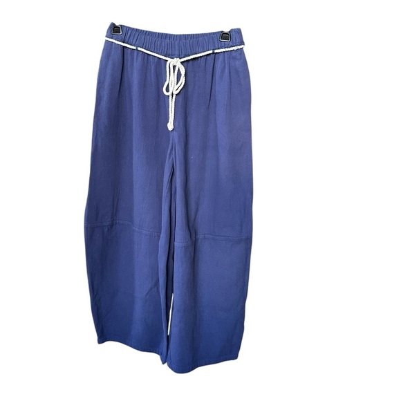 NWOT Free People Kayden Loose for Barrel Pants - Navy - XS - Picture 4 of 10